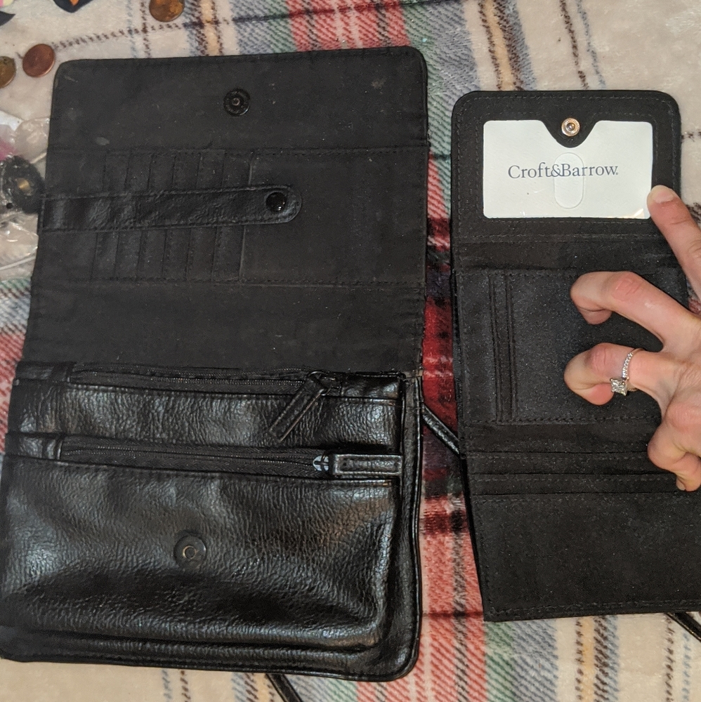 Purse and wallet set